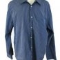Calvin Klein Men's Dress Shirt Cotton Pinstripe Size XXL
