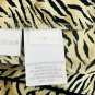 Worthington Women's Wrap Around Skirt Animal Print Size 14 Black Beige