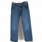 Arizona Boys Jeans Cotton Med Wash 5 Pocket Straight Leg Distressed Size 14R