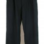 Brooks Brothers Men's Dress Pants Wool Blend Pin Striped Cuffed Navy Flaw