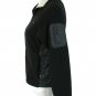 Reebok Women's Fleece Jacket Full Zip Pockets Size Small Black
