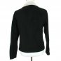 Reebok Women's Fleece Jacket Full Zip Pockets Size Small Black