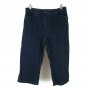 Karen Scott Women's Capri Stretch Denim Size 8 Dark Blue
