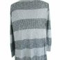 Mossimo Women's Long Cardigan Sweater Open Front Gray Light Weight Size Med