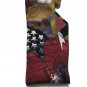 Royal Knight Men's Neck Tie 100% Silk Floral Star's Bold Print 57L 3 3/4W