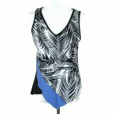 Maidenform Women's Tank Top V Neck Floral Size Med