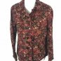 Christopher & Banks Women's Jacket Paisley Stretch Size Med