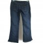 Aéropostale Women's Jeans Flare Low Rise Size 3/4 S Blue