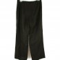 Ann Taylor Women's Dress Pants Linen Blend Fully Lined Size 6 Dark Choc Brown