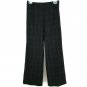 Express Design Studio Women's Dress Pants Plaid Nautical Size 0 Dark Gray