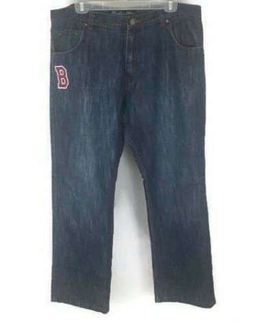 Brooklyn Xpress Mens Jeans Lose Fit Brooklyn Jeans Size 40x32 Blue