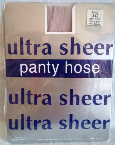 Single Pr ULTRA Sheer Panty Hose  Pantyhose Hosiery Pink Lilac Royal and More