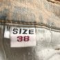 Black Cat Women's Jeans Embroidered With Flowers Light Wash Size 38