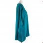 Avenue Woman's Sweater V Neck Size Acrylic 26/28 Blue Green