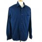 Calvin Klein Men's Dress Shirt Cotton Striped Long Sleeve Button Up Size XL