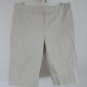 Tahari Women's Khaki Capris Work Dress Size 12
