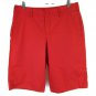 Merona Women's Shorts Cotton High Casual Waist Size 12