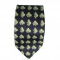 Rene Chagal Men's Neck Tie Silk Flora 59L 3.75W Elephants BOGO 50% Off
