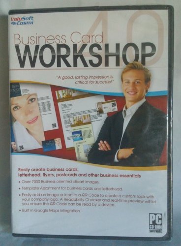Business Card Workshop 4.0 Logo Graphics Software