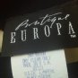 Boutique Europa Women's Shirt Button Up Shirt Career Size Large Black