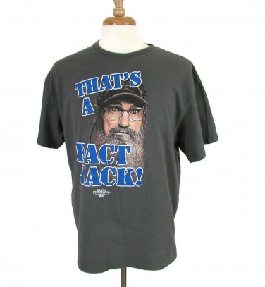 Duck Dynasty Uncle Si THATS A FACT JACK  GRAPHIC T SHIRT XL