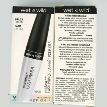 Wet N Wild 2Pc Photofocus Lash Primer Committed a Prime 849B