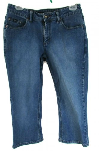 Riders Women's Capri Jean Medium Wash Size 10M