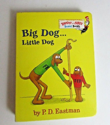 Big Dog Little Dog Bright & Early Board Books