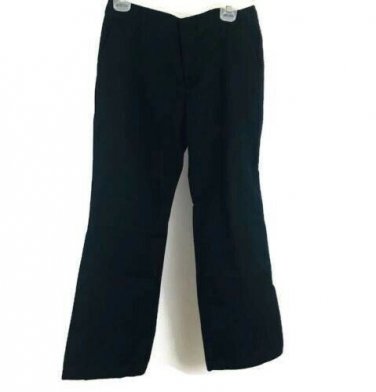 Calvin Klein Women's Pants Cotton Casual Work Size 10 Black