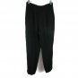 Harve Benard Women's Dress Pants Lined Pleated Work Career Size 8 Black