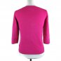 Designers Original Women's Sweater 3/4 Sleeves Size Small Pink