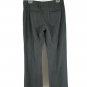 BCX Women's Dress Pants Pinstripe Cambridge Flat Front Back Pockets Size 9 Gray