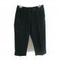 Kenar Women's Capri Pants Career Casual Cuffed Size 8 Black