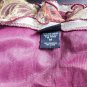 Assoluto Women's Shirt Paisley Lined 3/4 Sleeve V-Neck Multi Color Size Med