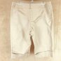 Pantology Womens Capri Pants Plus Size 16 Beige Cuffed Stretch