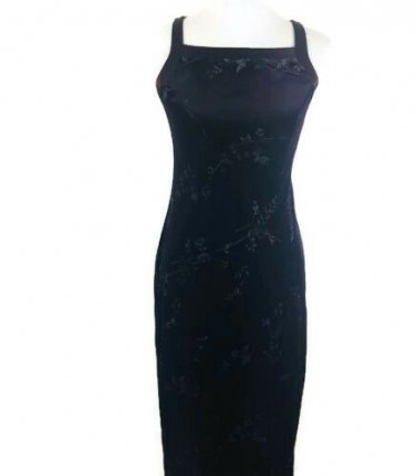 CDC Women's Dress Cocktail Dress Sleeveless Floral Size 6 Purple