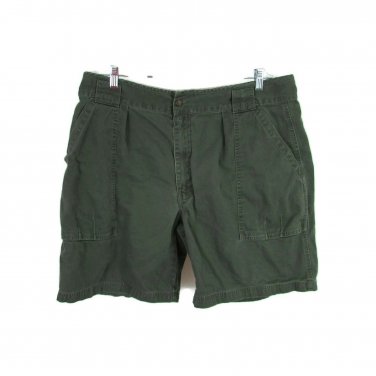 LL Bean Men's Shorts Cotton Size 38 Green