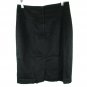 H&M Women's Skirt Pencil Knee Length Lined Size US 8 Black
