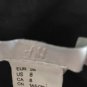 H&M Women's Skirt Pencil Knee Length Lined Size US 8 Black