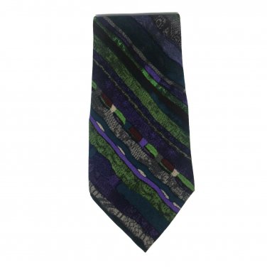 Oak Tree Men's Neck Tie Silk 59.5" L 3 3/4" W BOGO 50% OFF