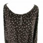 Apostrophe Women's Shirt Size 16-18W 3/4 Sleeves Floral