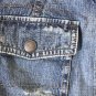 Mossimo Supply Co Cargo Mini Jeans Skirt Cotton Distressed Size 3 Blue