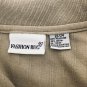 Fashion Bug Women's Shirt Button Down Short Sleeves Size 22/24 Tan