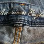 American Eagle Women's Jeans Slim Boot Stretch Distressed Size 6 Short Blue