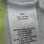 Calvin Klein Performance Women's V-Neck Tee Gray Yellow Stripe Size XL