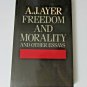 Freedom and Morality and Other Essays by Alfred Jules Ayer (1986, Paperback)