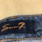 Seven7 Women's Jeans Flare Blue Med Wash Size 8