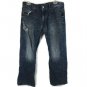 American Eagle Outfitters Men's Jeans Original Boot Cut Distressed Blue Jeans