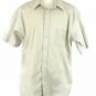 Stafford Essentials Men's The Everyday Shirt Classic Fit Size 17 1/2 Beige