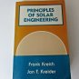 Principles of Solar Engineering Second Edition By Frank Kreith Jan Kreider